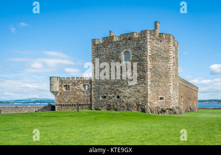 Blackness Castle, in der Nähe des omonimous Dorf im Rat von Falkirk, Schottland. Stockfoto