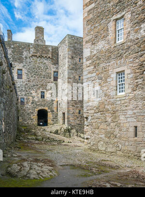 Blackness Castle, in der Nähe des omonimous Dorf im Rat von Falkirk, Schottland. Stockfoto