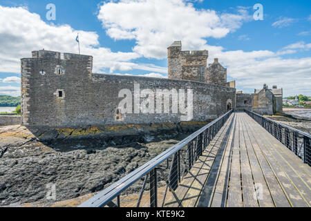 Blackness Castle, in der Nähe des omonimous Dorf im Rat von Falkirk, Schottland. Stockfoto