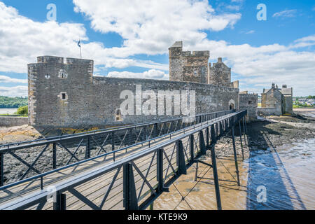 Blackness Castle, in der Nähe des omonimous Dorf im Rat von Falkirk, Schottland. Stockfoto