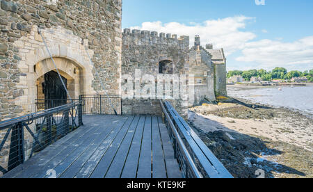 Blackness Castle, in der Nähe des omonimous Dorf im Rat von Falkirk, Schottland. Stockfoto