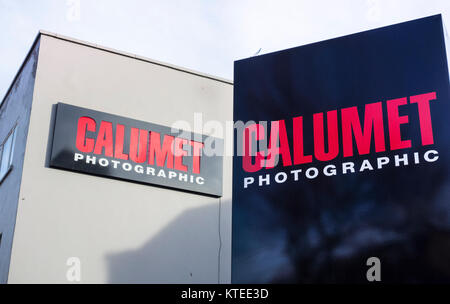 Calumet Photographic auf Drummond Street, Camden, London, NW1, UK Stockfoto