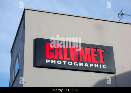 Calumet Photographic auf Drummond Street, Camden, London, NW1, UK Stockfoto