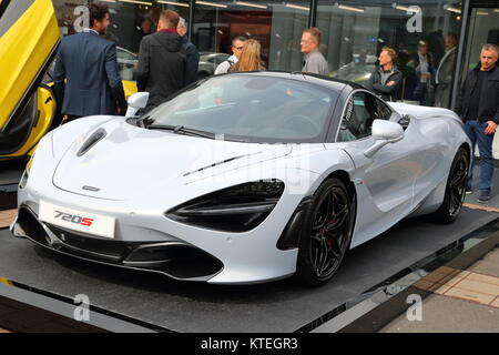 McLaren 720S angezeigt auf der IAA in Frankfurt 2017, Deutschland Stockfoto