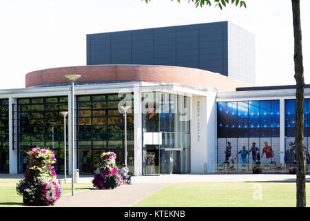 Grove Theater in Grove House Gardens, Dunstable, Bedfordshire, England, Vereinigtes Königreich Stockfoto