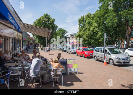 Queensway, Bletchley, Milton Keynes, Buckinghamshire, England, Vereinigtes Königreich Stockfoto