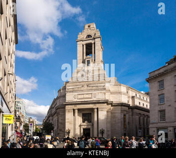 Freimaurer' Hall, Vereinigten Großloge von England, die Bibliothek und das Museum der Freimaurerei, Great Queen Street, London, UK Stockfoto