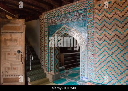 APRIL 14,2013 BEYŞEHIR Konya, Türkei. Der Esrefoglu Moschee ist ein aus dem 13. Jahrhundert Moschee in Beysehir, Konya Provinz der Türkei Stockfoto