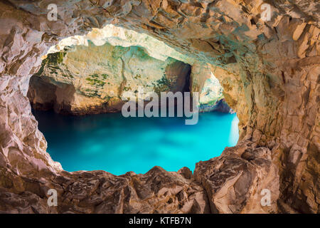 Rosh HaNikra Grotten, Israel Stockfoto