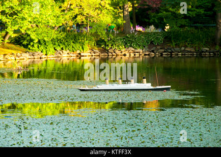 Halifax Public Gardens - Nova Scotia - Canada Stockfoto