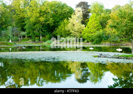 Halifax Public Gardens - Nova Scotia - Canada Stockfoto