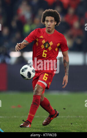 Brügge, Belgien. 14 Nov, 2017. Axel Witsel (BEL) Fußball: Internationales Freundschaftsspiel zwischen Belgien 1-0 Japan bei Jan Breydelstadion in Brügge, Belgien. Quelle: LBA/Alamy leben Nachrichten Stockfoto