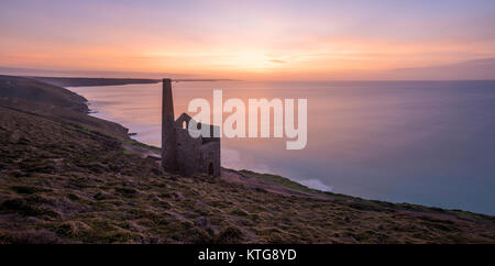 Towanroath Motor Haus Wheal Coates Stockfoto