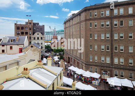 Ehemalige australische Steamship Navigation Unternehmen Bau- und Cruise Ship, The Rocks, Sydney, Australien Stockfoto