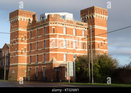 Le Marchant Kaserne Heimat der Wiltshire Regiments 1878-1967 an Gehäuse, Devizes, England, Großbritannien Stockfoto