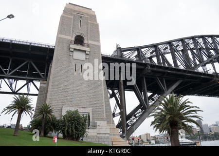 Sydney Bridge phylon Stockfoto