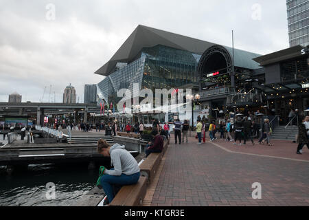 Harbourside Shopping Mall in Sydney Darling Harbour Stockfoto