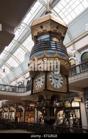 Historisches Einkaufszentrum Queen Victoria Gebäude in Sydney Stockfoto