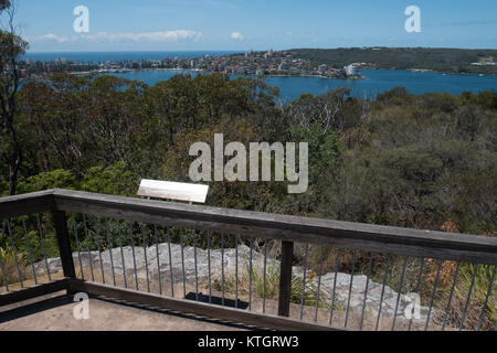 Arabanoo outlook Point in Sydney Stockfoto