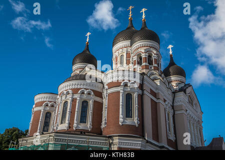 Die orthodoxe Kirche in Estland Tallinn Stockfoto
