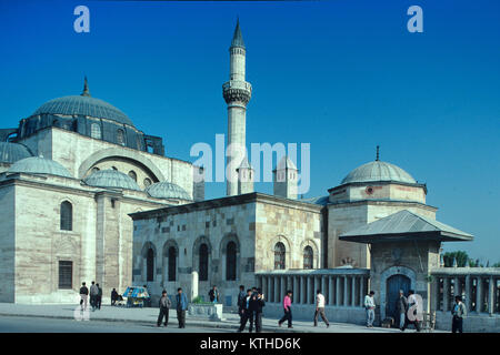 Selimiye Moschee, oder Selim II.-Moschee, einer klassischen osmanischen Stil Moschee (1558-1570) möglich durch Mimar Sinan, Konya, Türkei konzipiert Stockfoto