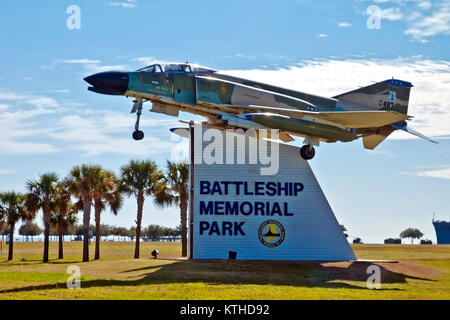 Battleship Memorial Park, Mobile, Alabama Stockfoto