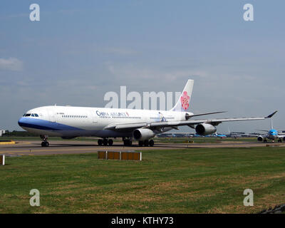 B 18806 China Airlines Airbus A340 313 X CN433 pic 2 Stockfoto