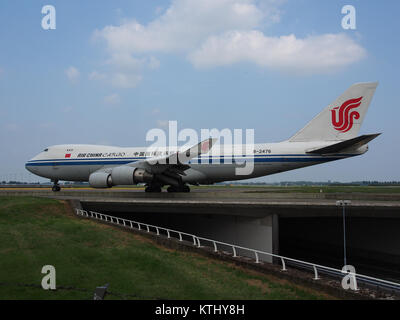 B 2476 Air China Cargo Boeing 747 4 FTF-pic 8. Stockfoto