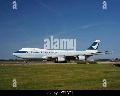 B HUP Cathay Pacific Boeing 747 467 F cn30805 pic 5. Stockfoto