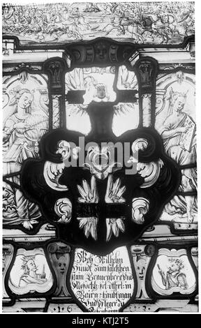 Kampf und allegorische Figuren mit dem Wappen von Wilhelm Hundt MET 2645 Stockfoto