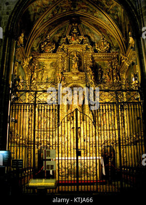 Barcelona Catedral 005 Capilla de San Marcos Stockfoto