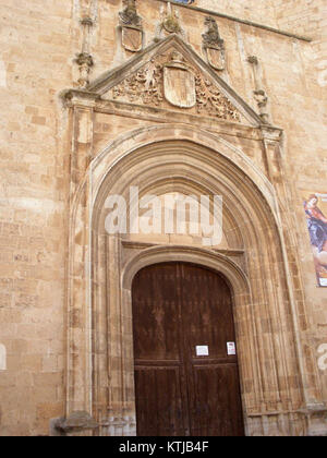 Berlanga de Duero Colegiata de Santa Maria del Mercado, 05. Stockfoto