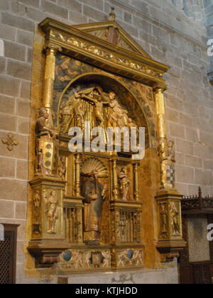 Avila Catedral Capilla de San Antolin 2. Stockfoto