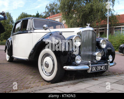 Bentley Mk VI DL 39 45 in Hoofddorp pic 2 gesehen Stockfoto