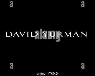 Eine Fotografie eines Stücks, entworfen von David Yurman, dem renommierten amerikanischen Schmuckdesigner, der für seine luxuriösen Designs bekannt ist. Stockfoto