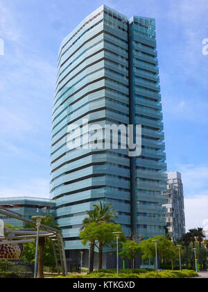 Barcelona Residencial Illa del Mar 16. Stockfoto