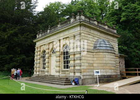 Bankett- Haus, Studley Royal Park North Yorkshire, England DSC 00721 Stockfoto