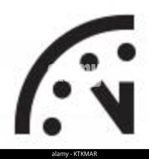 Doomsday Clock 6 Minute. Stockfoto