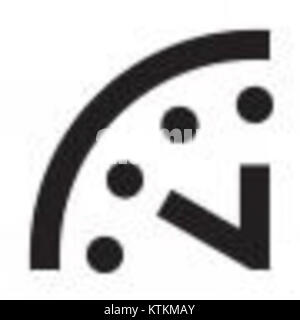 Doomsday Clock 10 Minute. Stockfoto