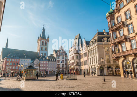 Old Town Square in Trier, Deutschland Stockfoto