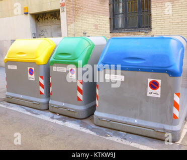 Barcelona Distrito de Sant Andreu, 07. Stockfoto