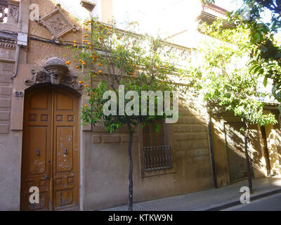 Barcelona Distrito de Sant Andreu, 04. Stockfoto