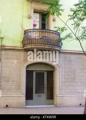 Barcelona Distrito de Sant Andreu, 01. Stockfoto