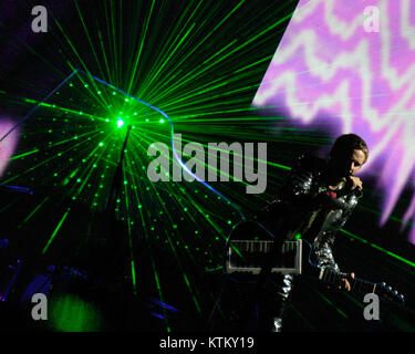 Austin City Limits 2010 Matthew Bellamy Stockfoto