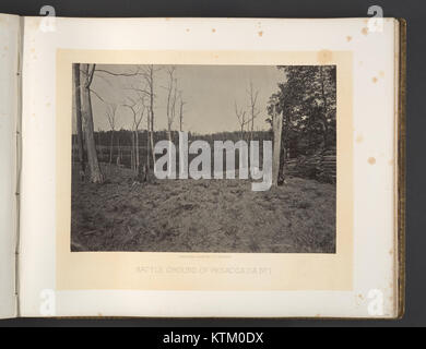 Das Schlachtfeld von Resacca, Georgia, war während des Amerikanischen Bürgerkrieges ein bedeutender Ort. Das Schlachtfeld war der Ort der wichtigsten militärischen Auseinandersetzungen während des Atlanta-Feldzugs. Stockfoto