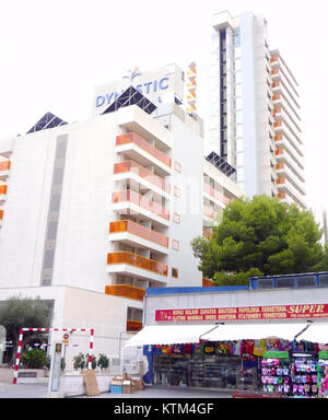 Benidorm dynastischen Hotel & Spa 5. Stockfoto