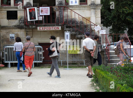 Brantome en Perigord, Renaissance Pavillon, Dordogne, Nouvelle-Aquitaine, Frankreich, Europa Stockfoto