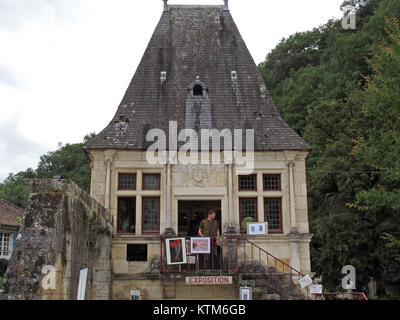 Brantome en Perigord, Renaissance Pavillon, Dordogne, Nouvelle-Aquitaine, Frankreich, Europa Stockfoto