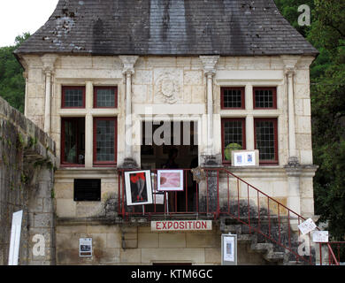 Brantome en Perigord, Renaissance Pavillon, Dordogne, Nouvelle-Aquitaine, Frankreich, Europa Stockfoto