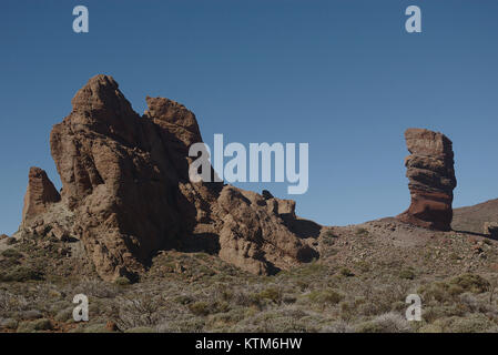 Roques de Garcia im Teide Nationalpark Stockfoto